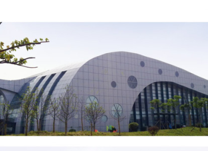 高邮会议中心外景网架工程